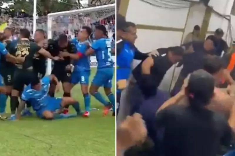 طرد 7 لاعبين.. ماذا يحدث في الدوري البوليفي؟